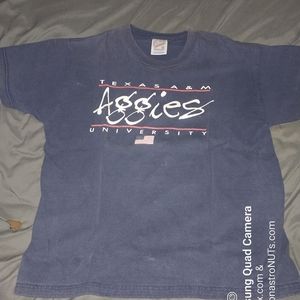 Vintage 1990's aggies t shirt large